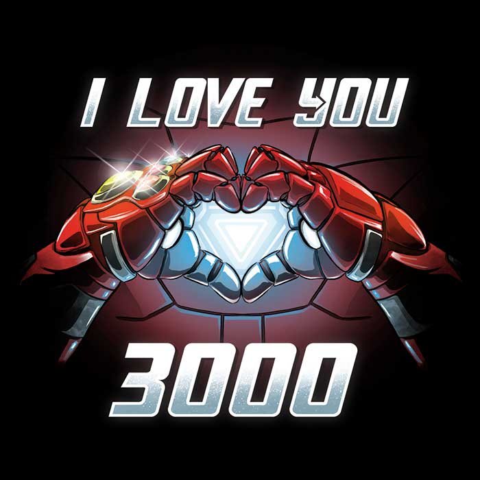 Alemaglia's 'I Love You 3000' Collection of Women's Fashion Apparel - T-Shirts and Premium T-Shirts
