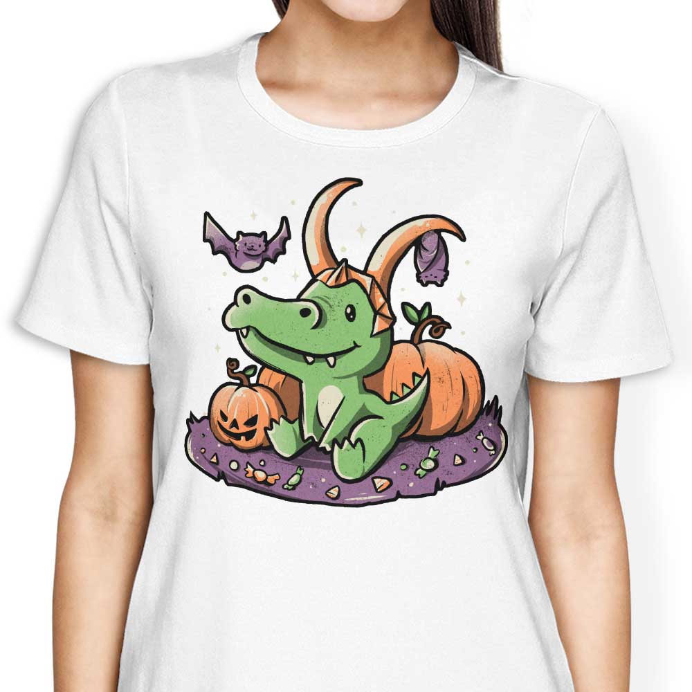 Spooky Alligator Women's Fashion Apparel - T-Shirts and Premium T-Shirts