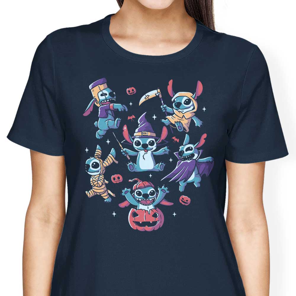 Halloween-themed Women's Clothing Experiments - T-Shirts and Premium T-Shirts