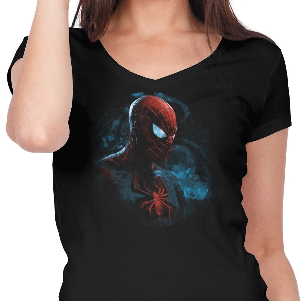 Women's Fashionable V-Neck Top - The Webmaster