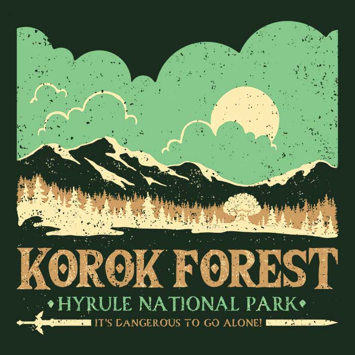 Stylish Women's Apparel Inspired by Korok National Park