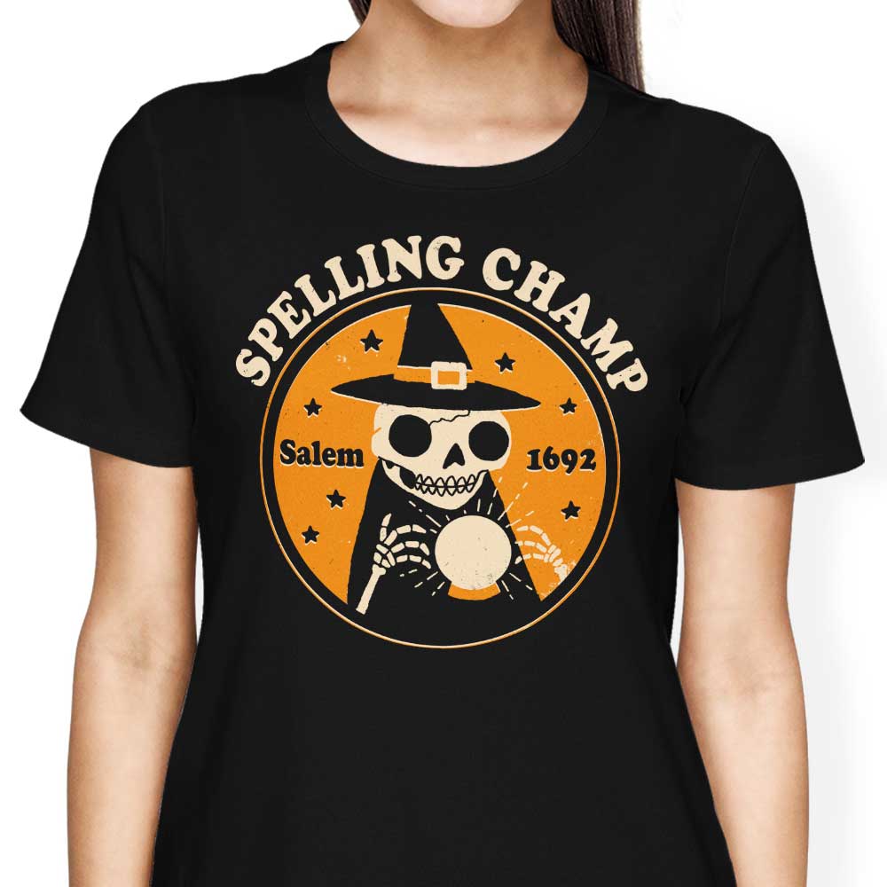 DinoMike's Spelling Champ - Stylish Women's Apparel Collection