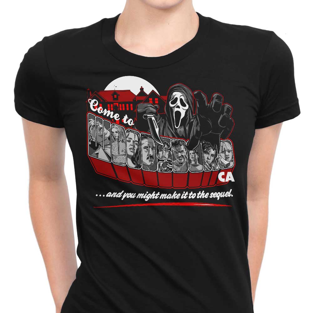 Women's Fashion Apparel - 'Come to Woodsboro' Collection