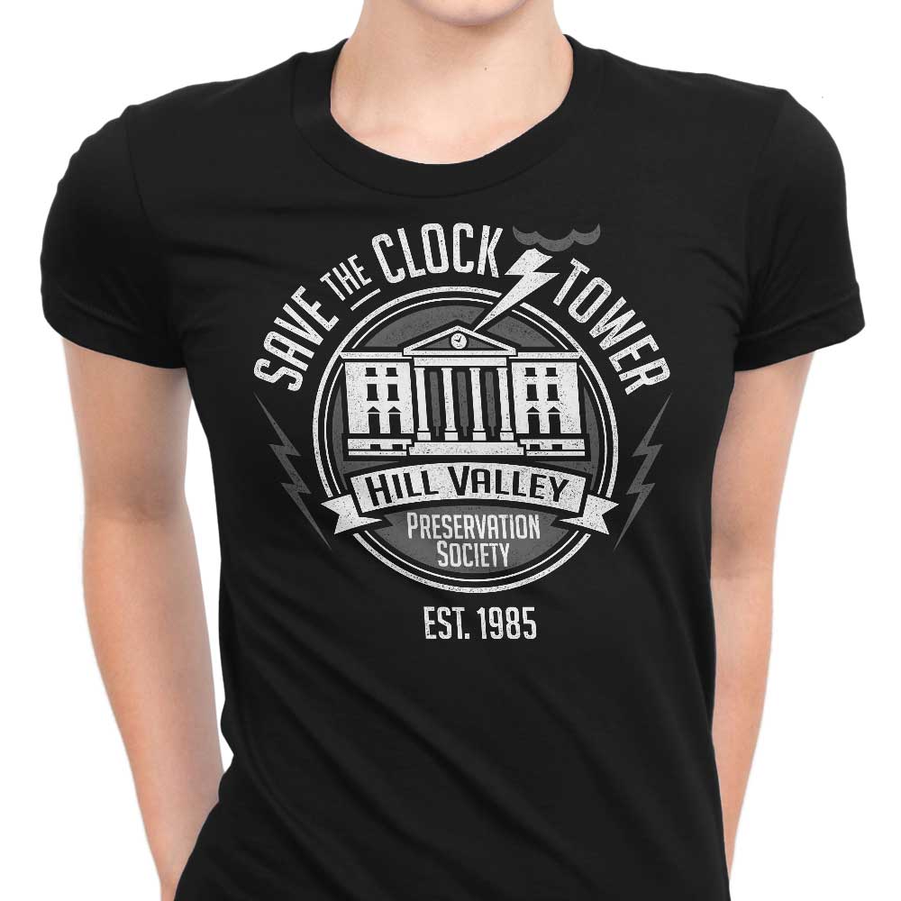 Stylish Women's Apparel Inspired by 'Save the Clock Tower'