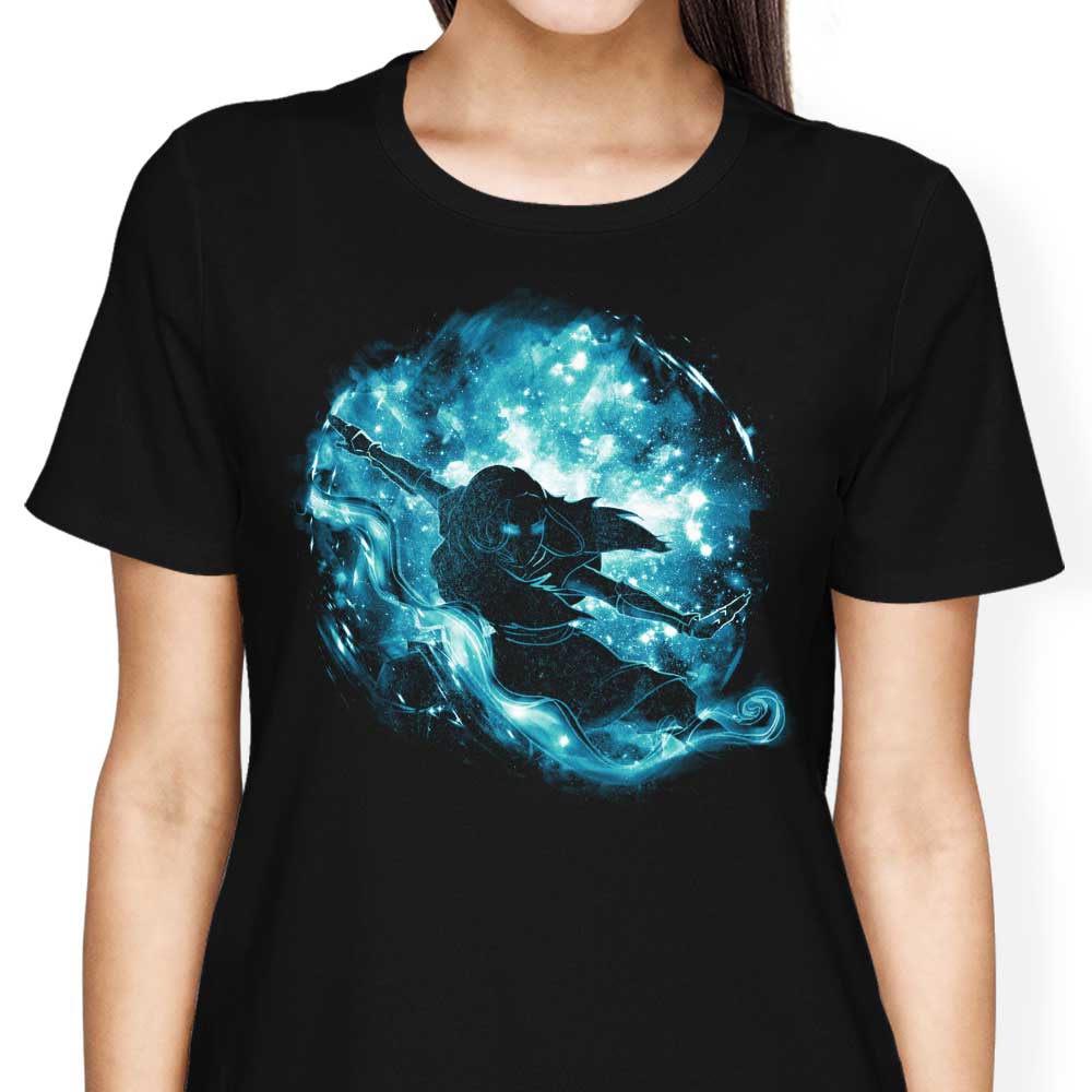 Kharmazero's Space Water Women's Comfortable Cotton T-Shirts