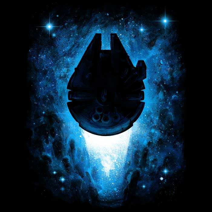 Women's V-Neck T-Shirt - Kessel Run Collection