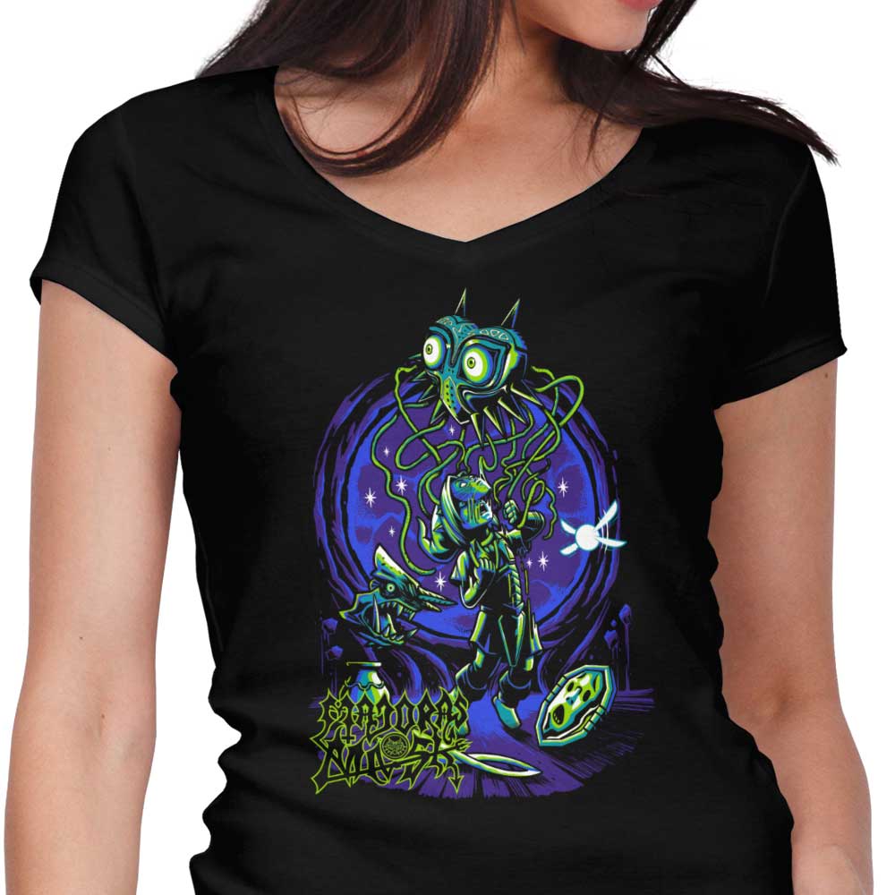 Women's Fashionable V-Neck Top - End of Termina