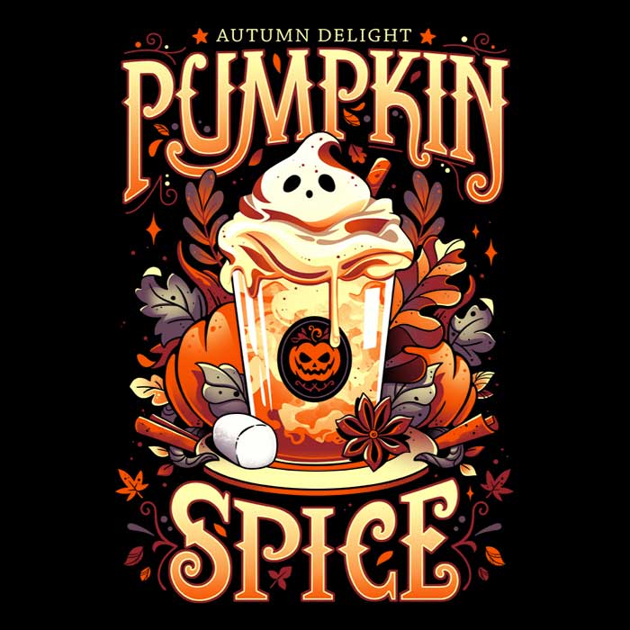 Spooky Ghostly Pumpkin Spice Women's Clothing Collection