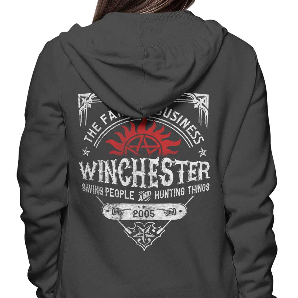 Arinesart's The Family Business Stylish Zip-Up and Pullover Hoodies
