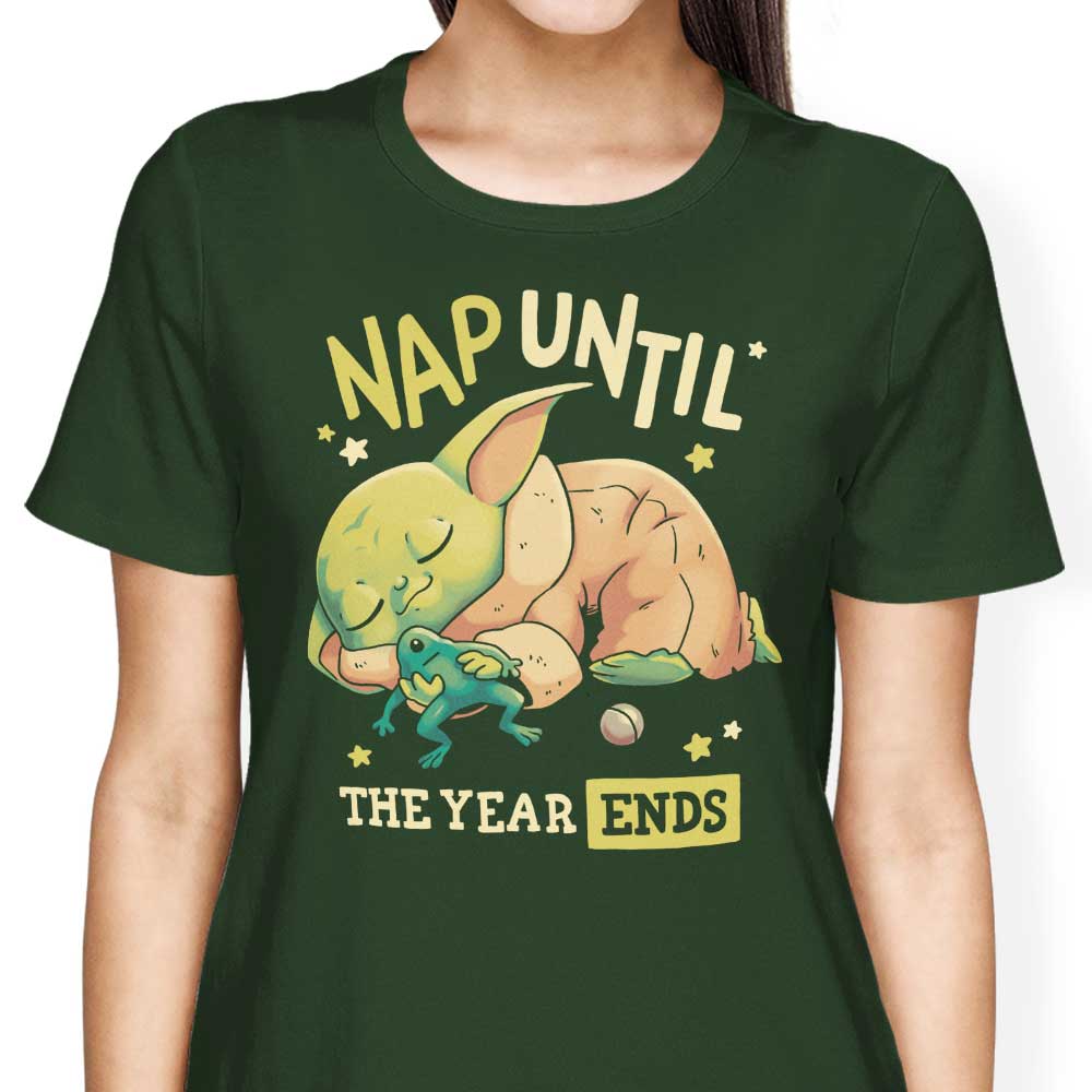 Women's 'Nap Until the Year Ends' Apparel Collection - T-Shirts and Premium T-Shirts