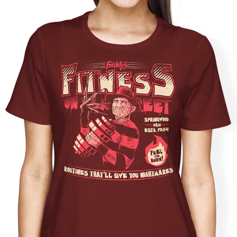 Teesgeex Freddy's Fitness - Stylish Women's Workout Apparel