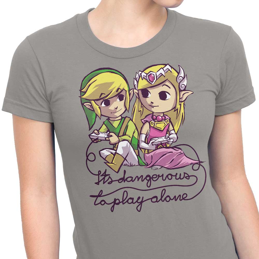 Spike00's 'It's Risky to Play Alone' Women's Fashion Apparel