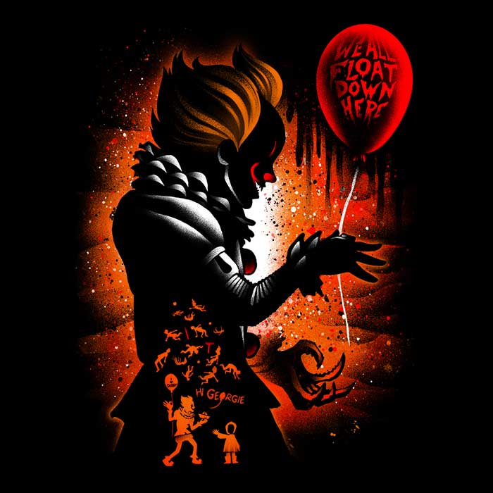 Stylish Women's Dancing Clown Apparel by Alemaglia