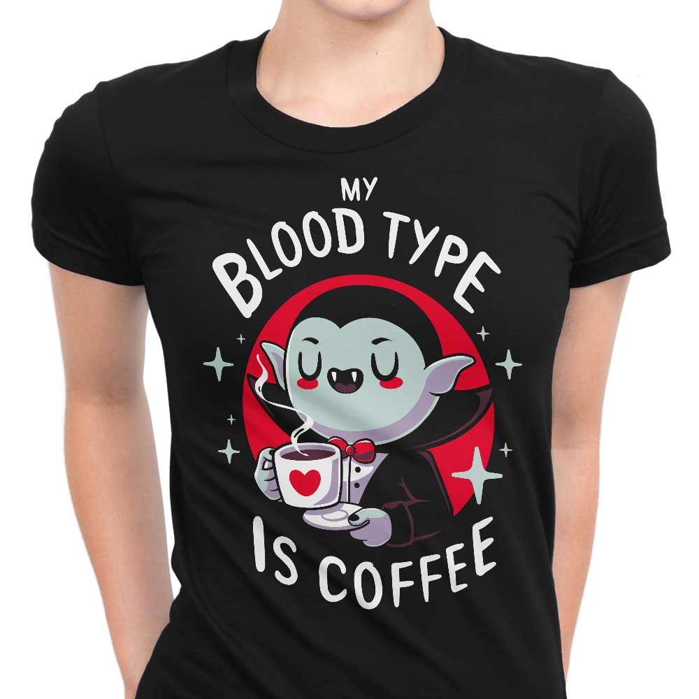 Stylish Women's Coffee Vampire Apparel - T-Shirts and Premium T-Shirts