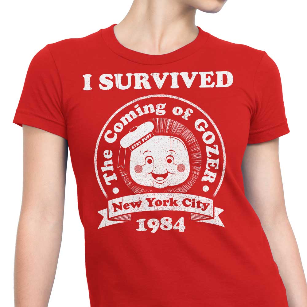 Women's Stylish 'I Survived Gozer' Apparel