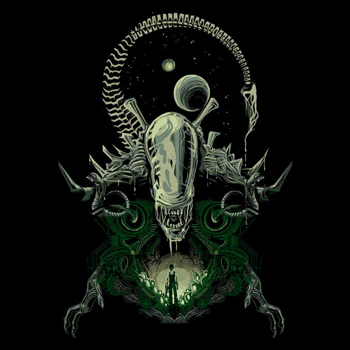 Alien Nightmare Women's Stylish Cotton Apparel Collection