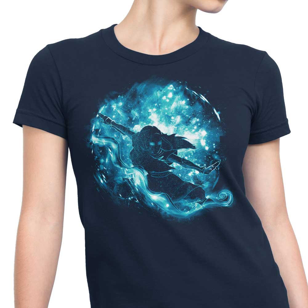 Kharmazero's Space Water Women's Comfortable Cotton T-Shirts