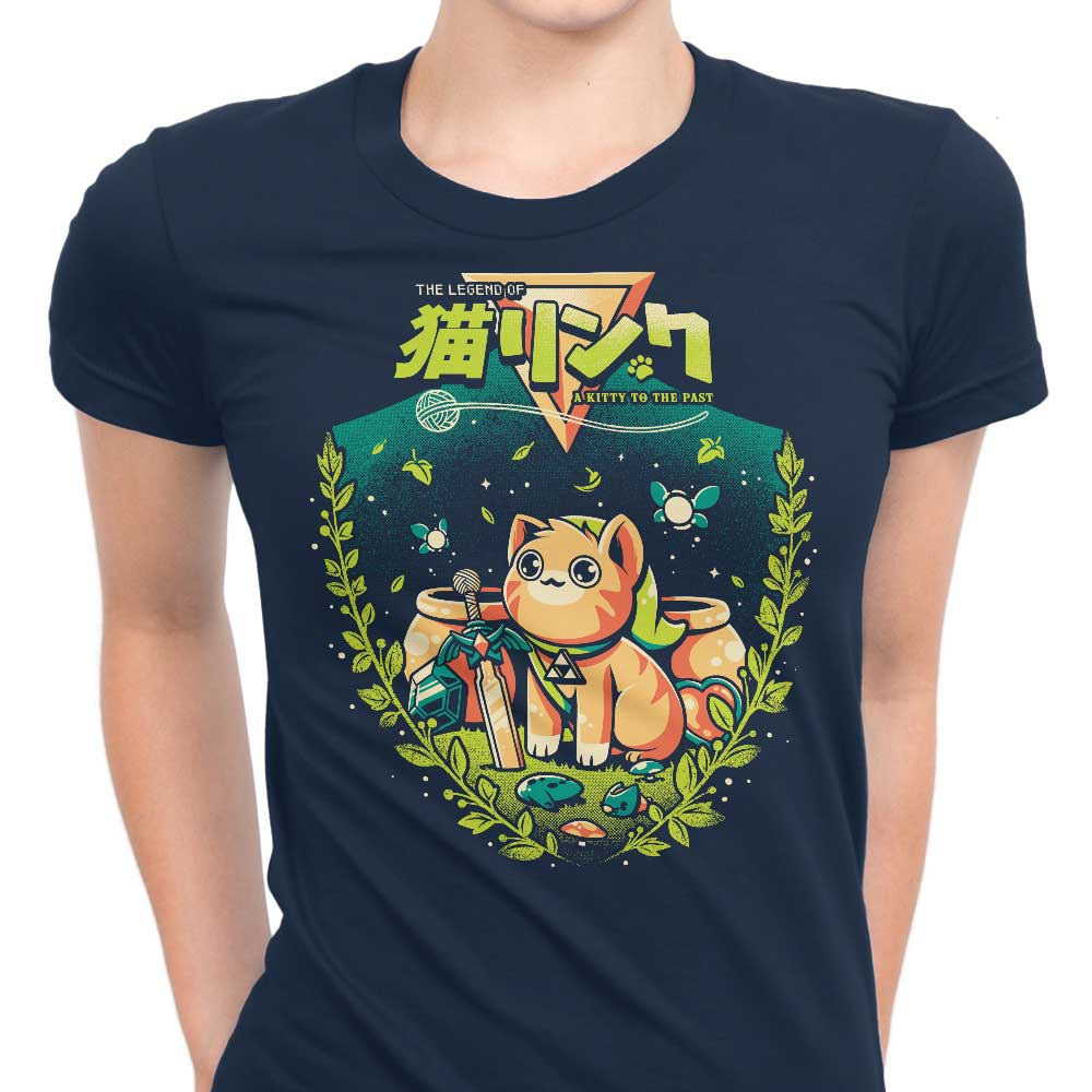 Women's Retro - Inspired Cat - Themed Apparel - A Cat to the Past