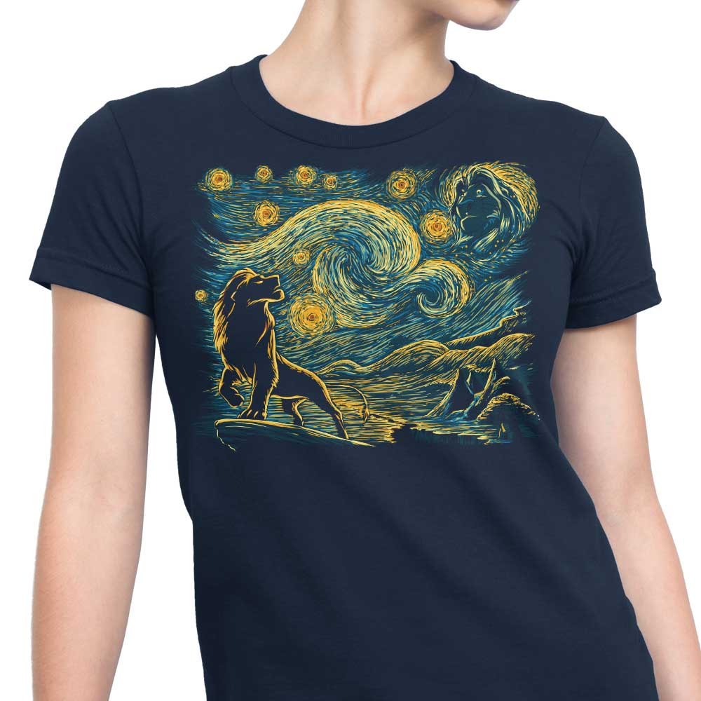Ddjvigo's Starry King - Stylish Women's T-Shirts in Various Sizes