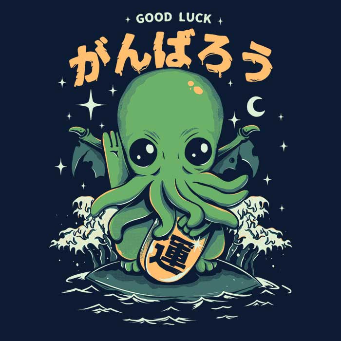 Ilustrata's Good Luck Cthulhu Women's Comfortable T - Shirts