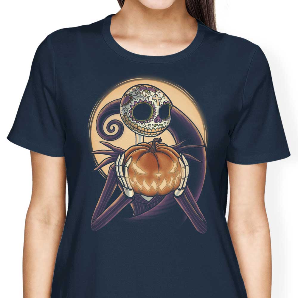 Tony Centeno's Sugar Skellington Women's Fashionable T-Shirts