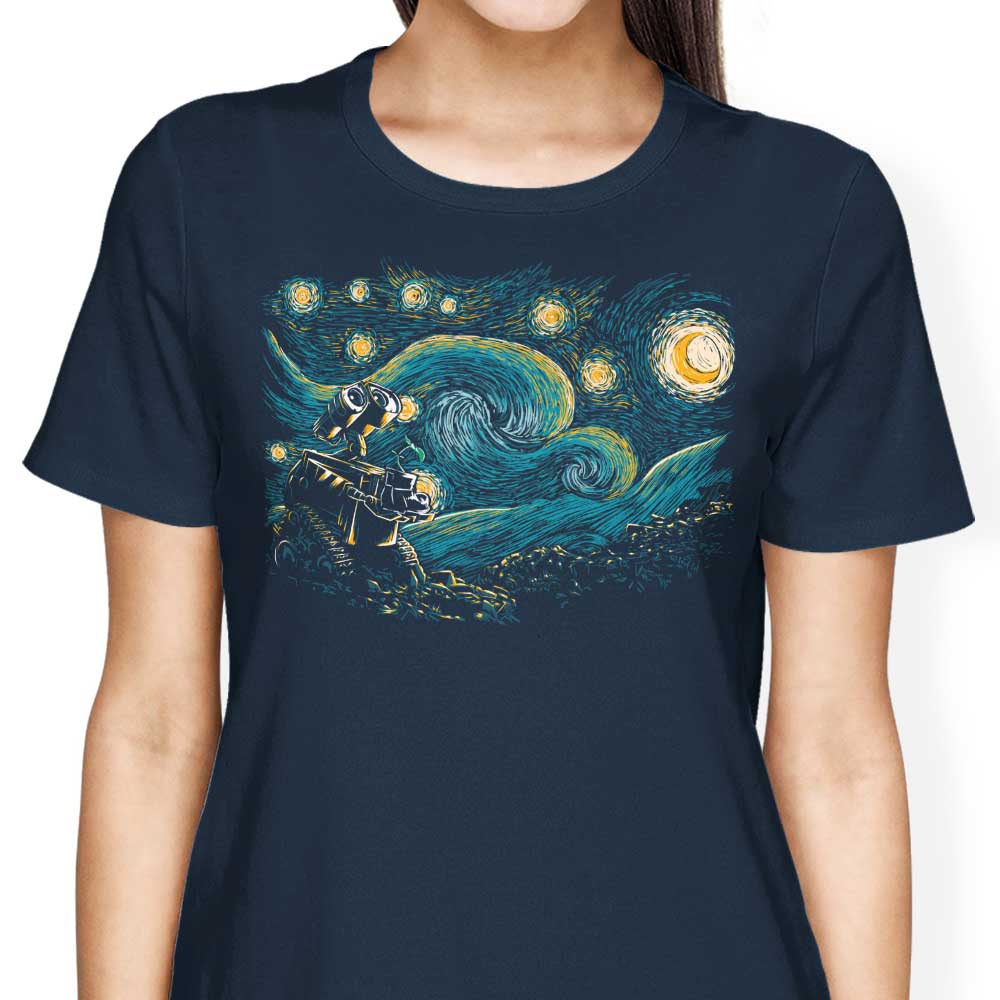 Gorgeous Starry Robot Women's Fashion Apparel