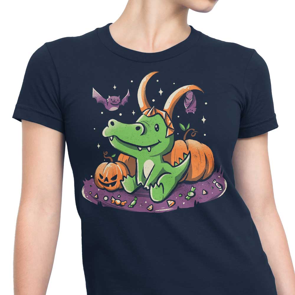 Spooky Alligator Women's Fashion Apparel - T-Shirts and Premium T-Shirts