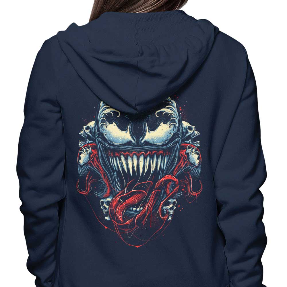 Stylish 'Let the Devil In' Glitchygorilla Hoodie