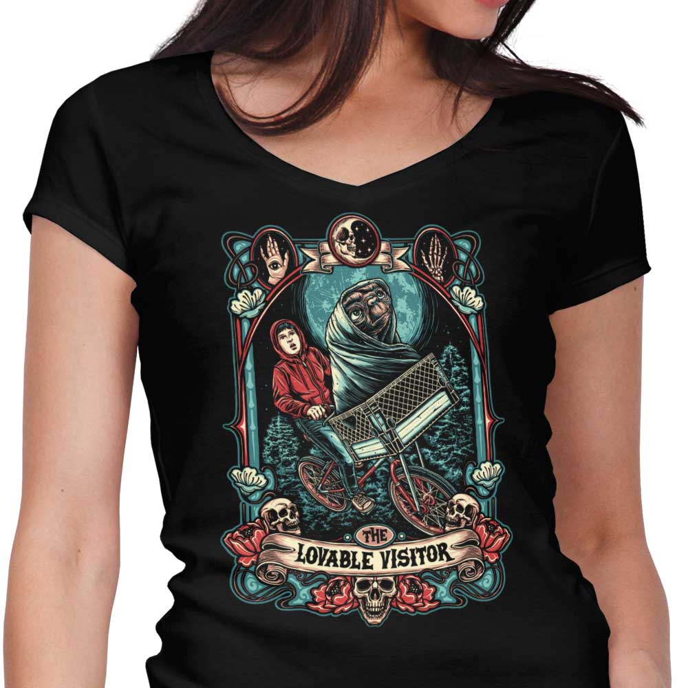 The Adorable Female V - Neck Visitor's Top