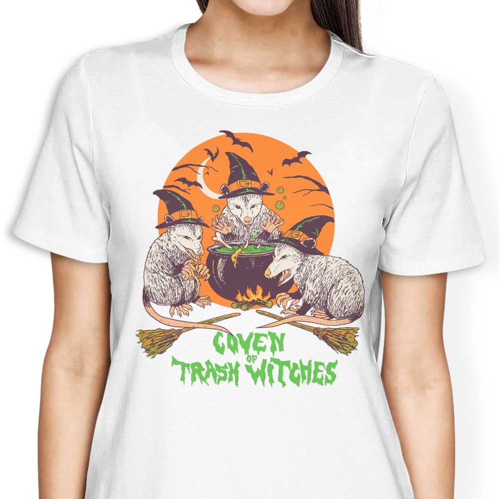 Stylish Women's Apparel: Coven of Trash Witches T-Shirts
