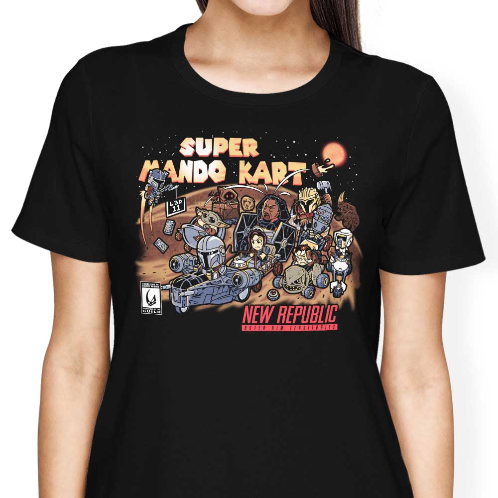 Prime Premne Design Bounty Hunter Kart Women's Fashion Apparel - T-Shirts and Premium T-Shirts