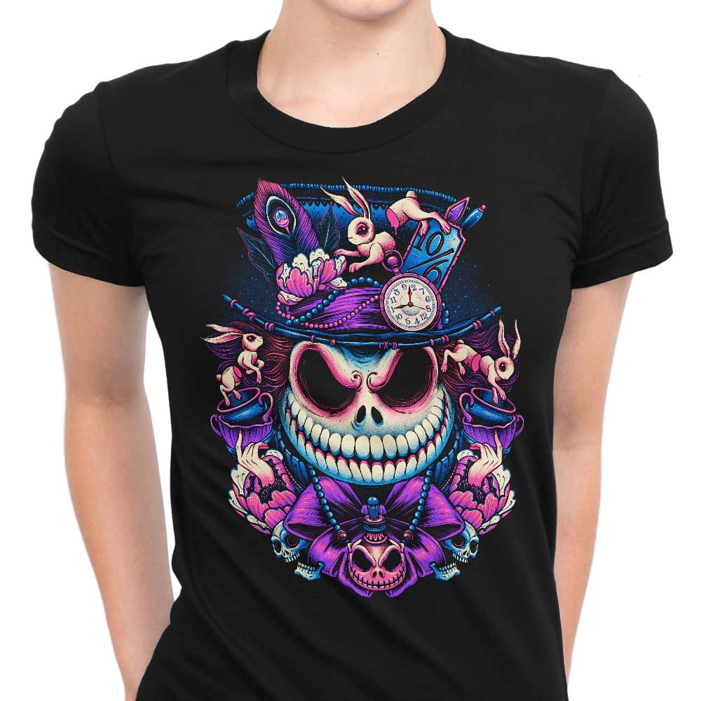 The Mad Skellington Women's Fashion Apparel - T-Shirts and Premium T-Shirts