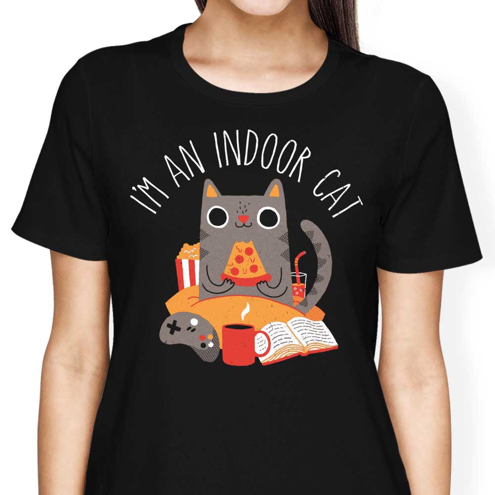 Stylish Indoor Cat Women's Clothing by DinoMike
