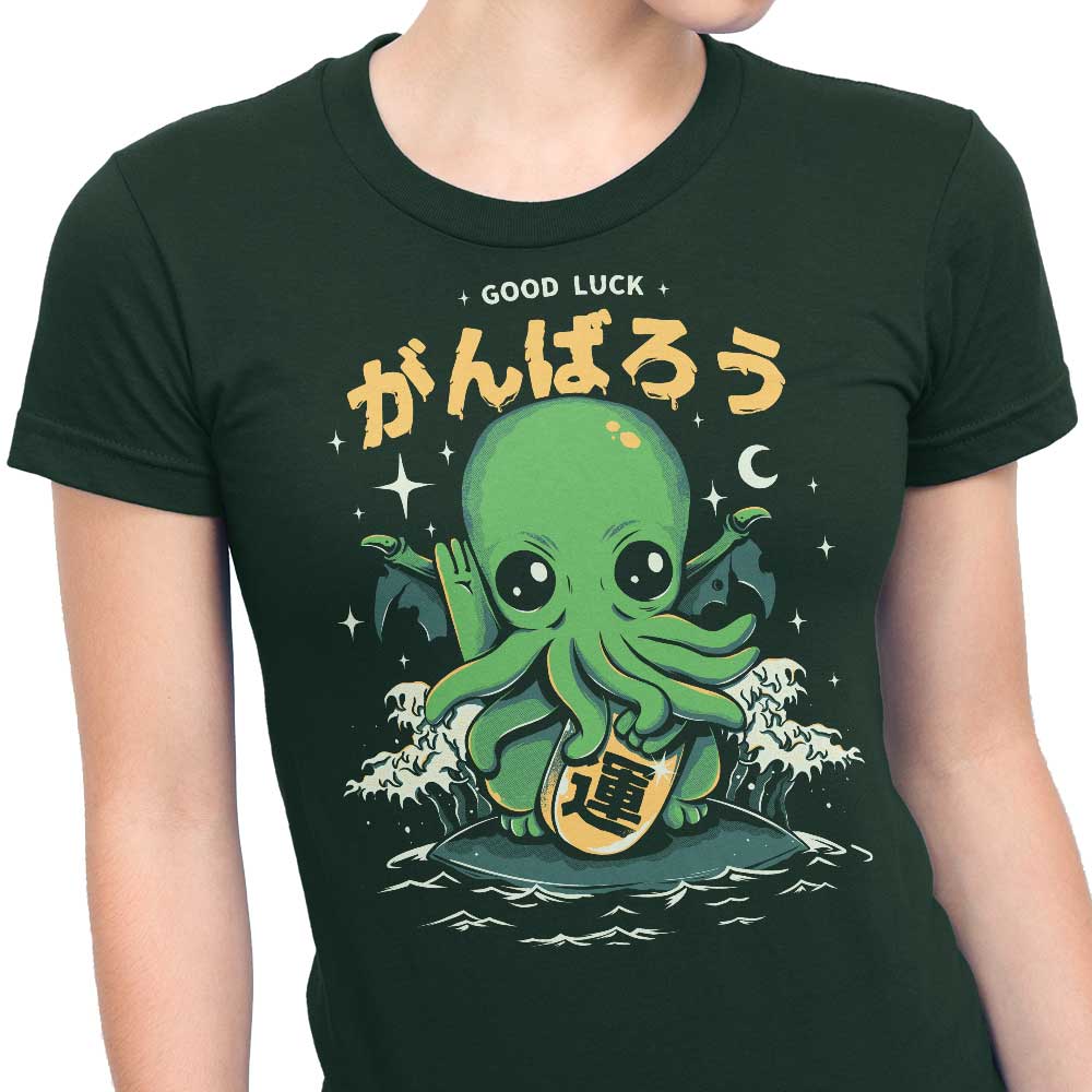Ilustrata's Good Luck Cthulhu Women's Comfortable T - Shirts