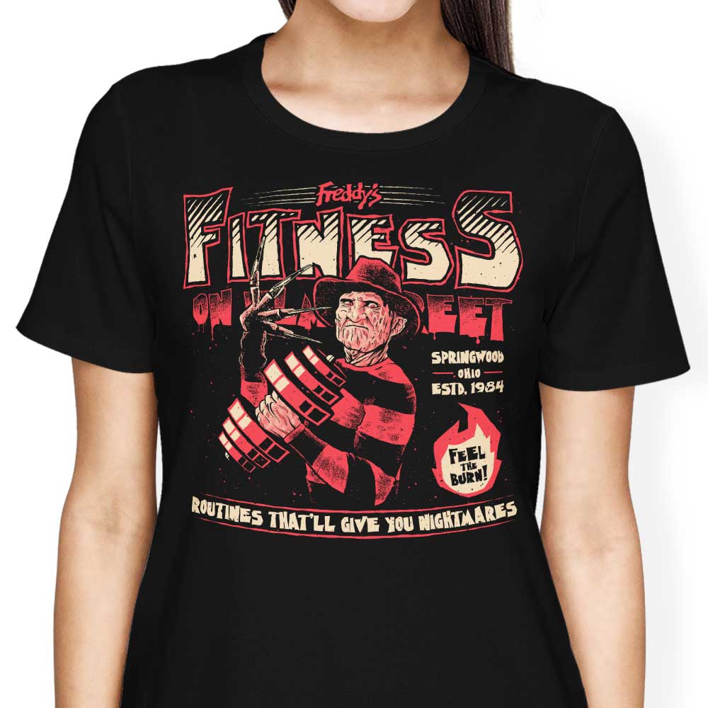 Teesgeex Freddy's Fitness - Stylish Women's Workout Apparel