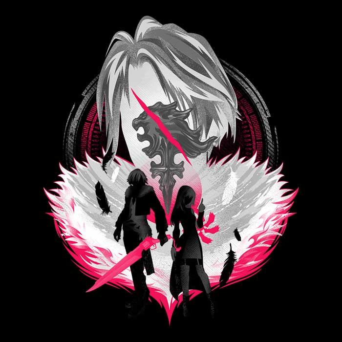 Women's Gunblade Silhouette Fashion Apparel - T-Shirts and Premium T-Shirts