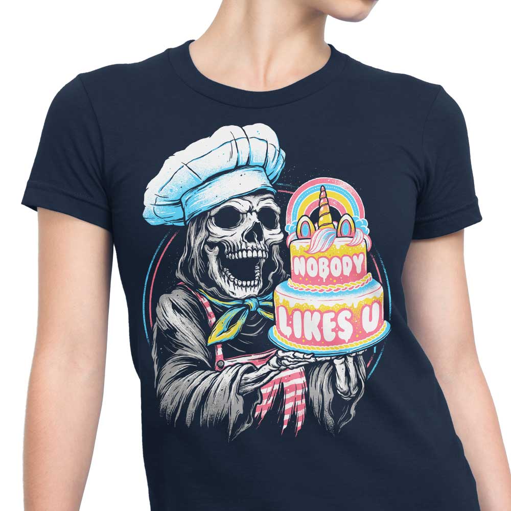 Glitchygorilla's Doom Cake Women's Fashionable T - Shirts