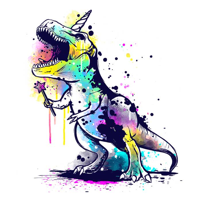 Unicornasaurus Rex Women's Fashion Apparel