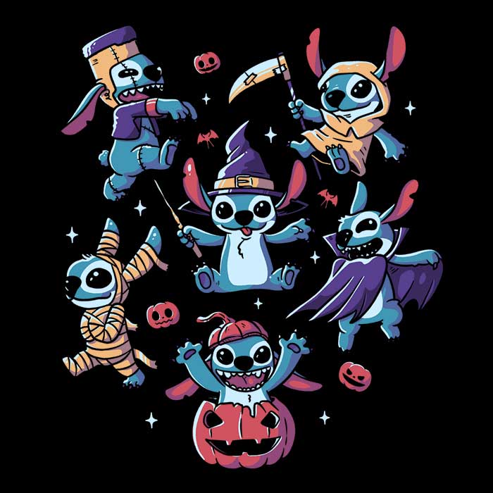 Halloween-themed Women's Clothing Experiments - T-Shirts and Premium T-Shirts