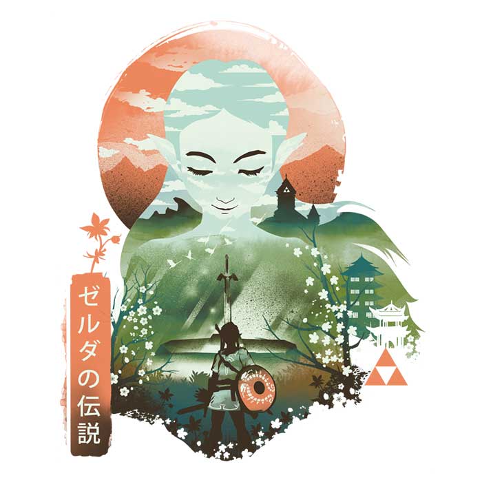 Ukiyo-e Inspired Women's Fashion Apparel - T-Shirts and Premium T-Shirts