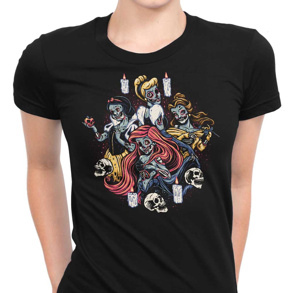 Women's Undead Princesses Apparel Collection - T-Shirts and Premium T-Shirts