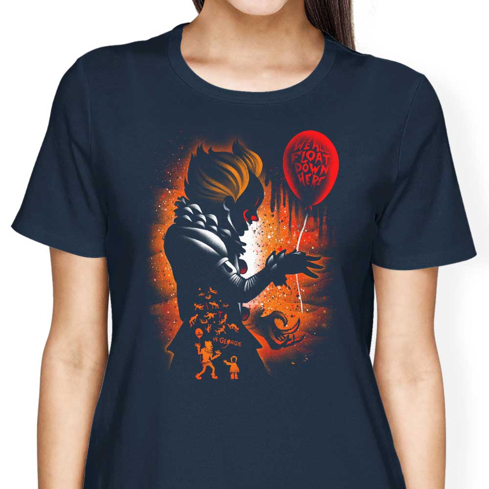 Stylish Women's Dancing Clown Apparel by Alemaglia