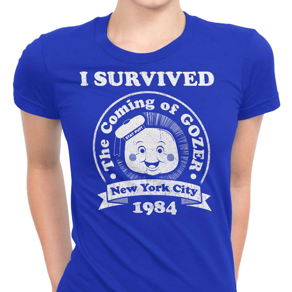 Women's Stylish 'I Survived Gozer' Apparel