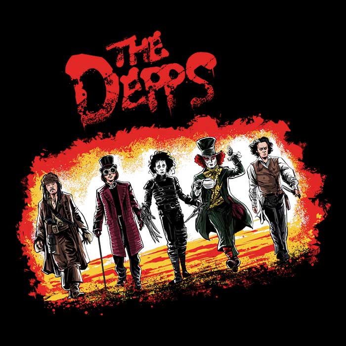 Zascanauta's The Depps - Stylish Women's T-Shirts in Various Sizes