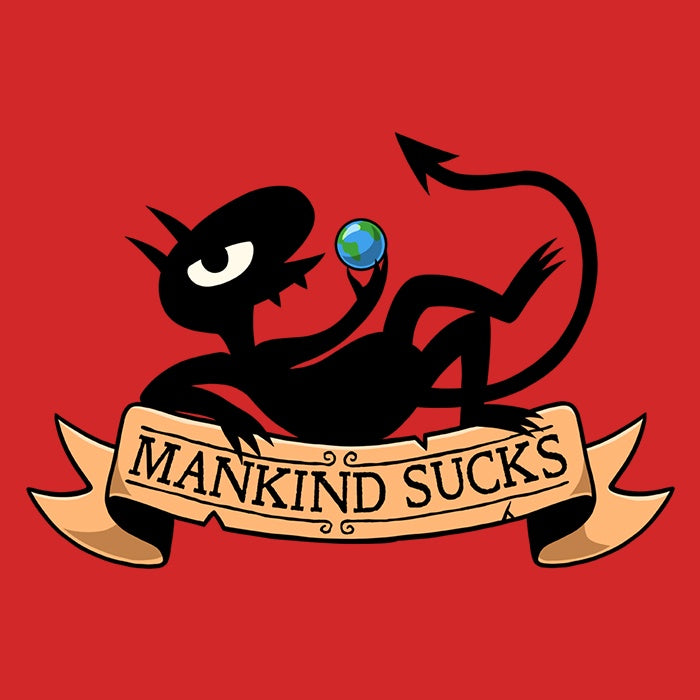 Geekydog's 'Humanity Sucks' Women's Comfortable Apparel Collection