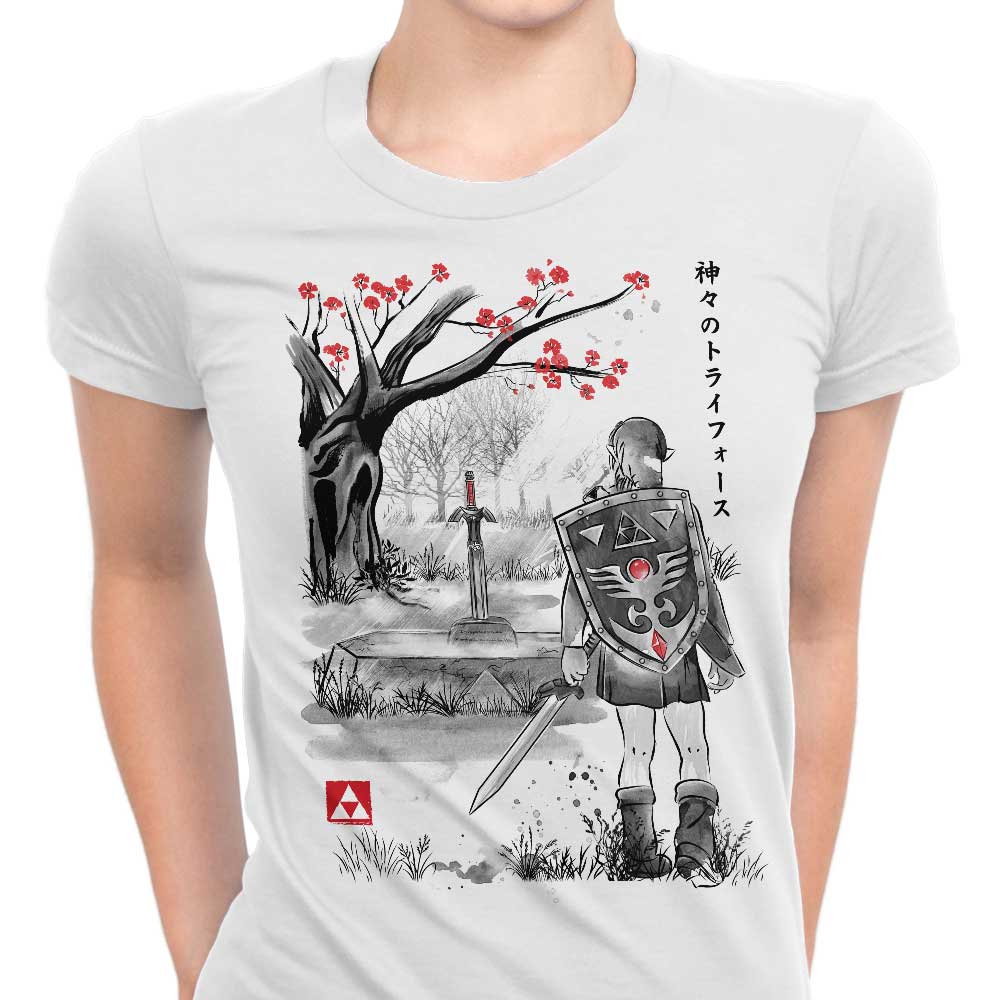 An Elegant Sumi - e Inspired Women's Apparel by Dr. Monekers