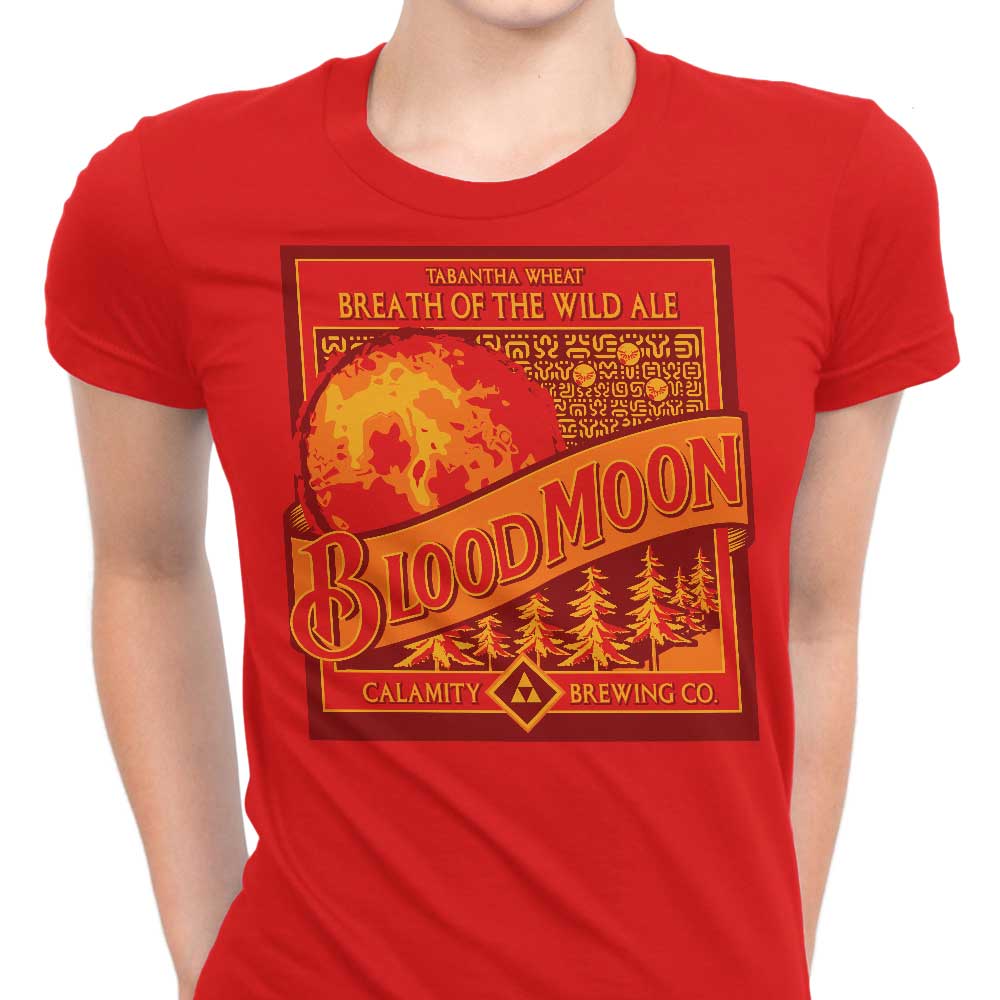 Rachael Thomas's Blood Moon Women's Fashionable T-Shirts