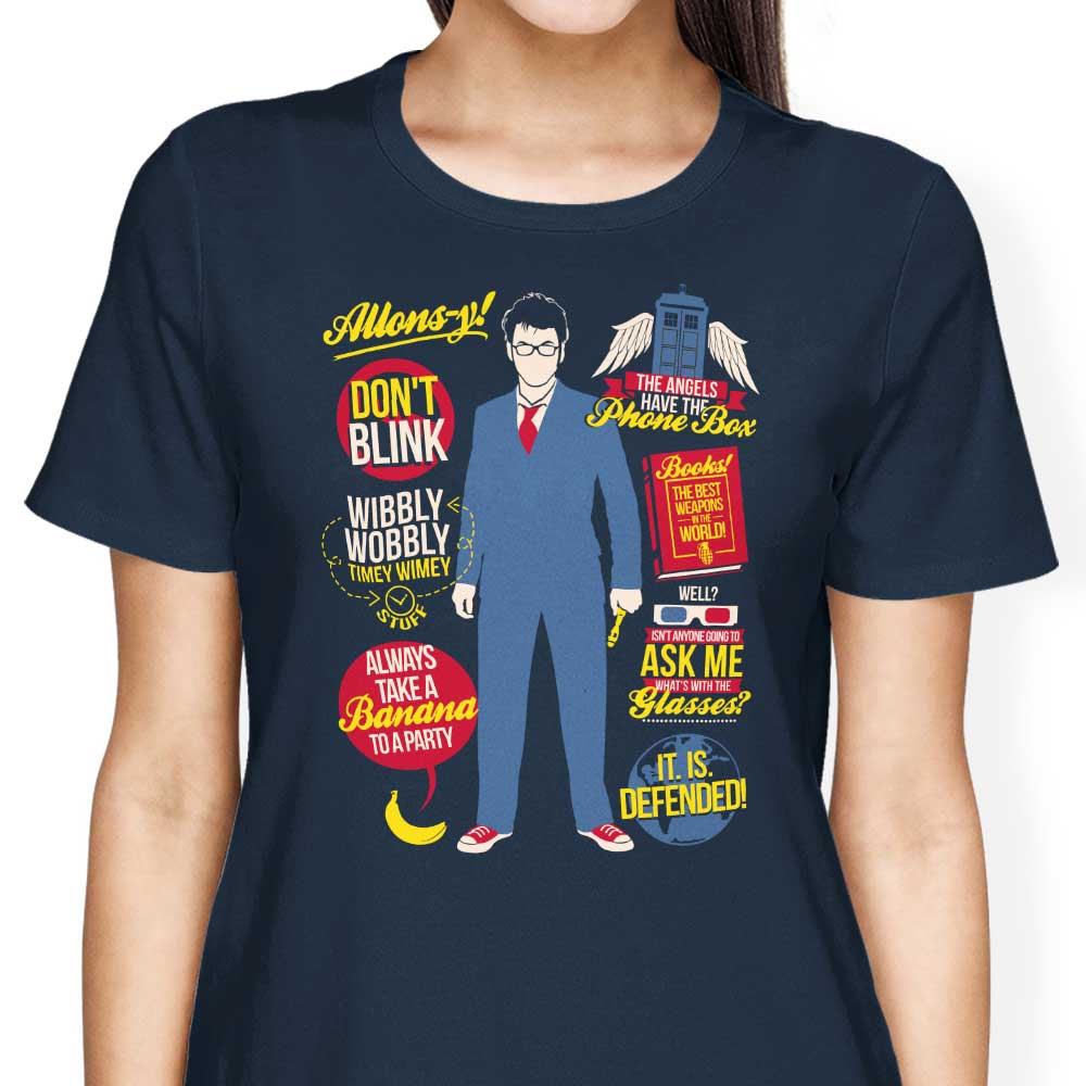 Quotes from the Tenth Doctor - Stylish Women's Clothing Collection