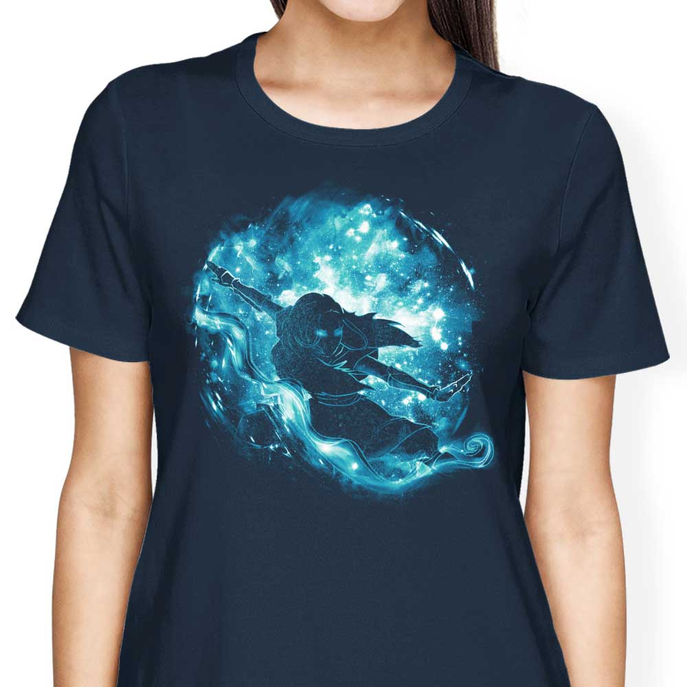 Kharmazero's Space Water Women's Comfortable Cotton T-Shirts