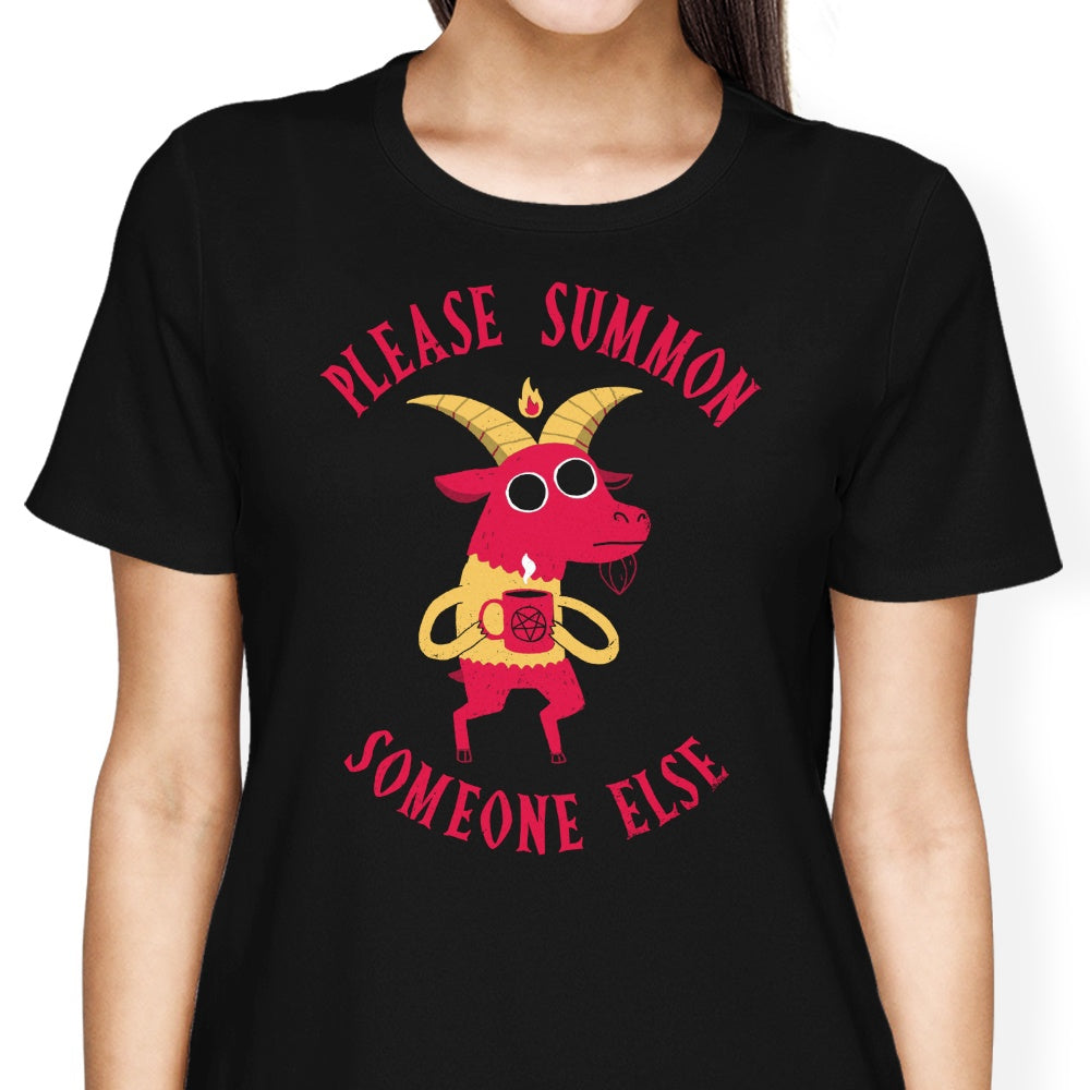 DinoMike's Women's Fashionable Summon Someone Else Apparel